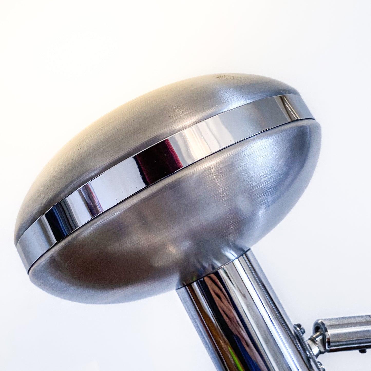 lampe vintage chromée