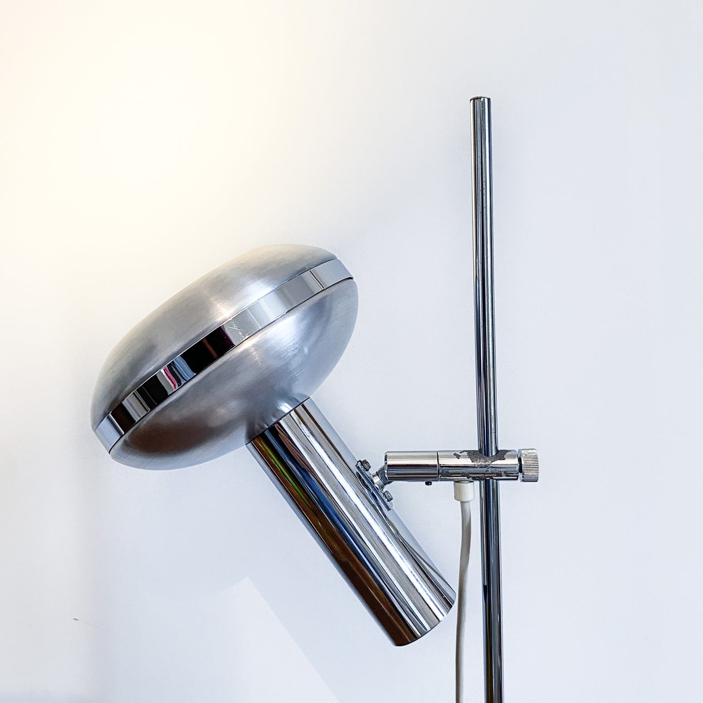 lampe vintage chromée