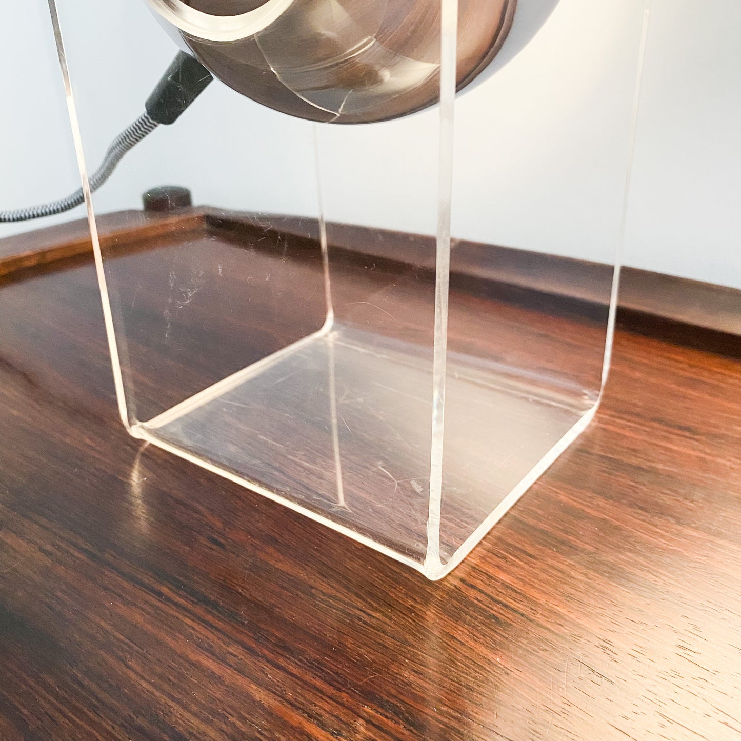 eyeball lampe vintage plexiglas