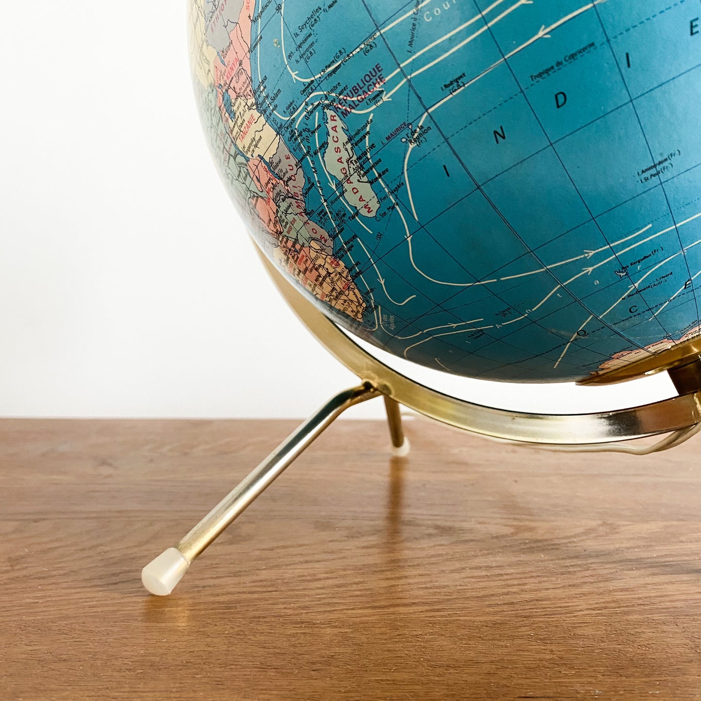 globe lumineux vintage cartes taride