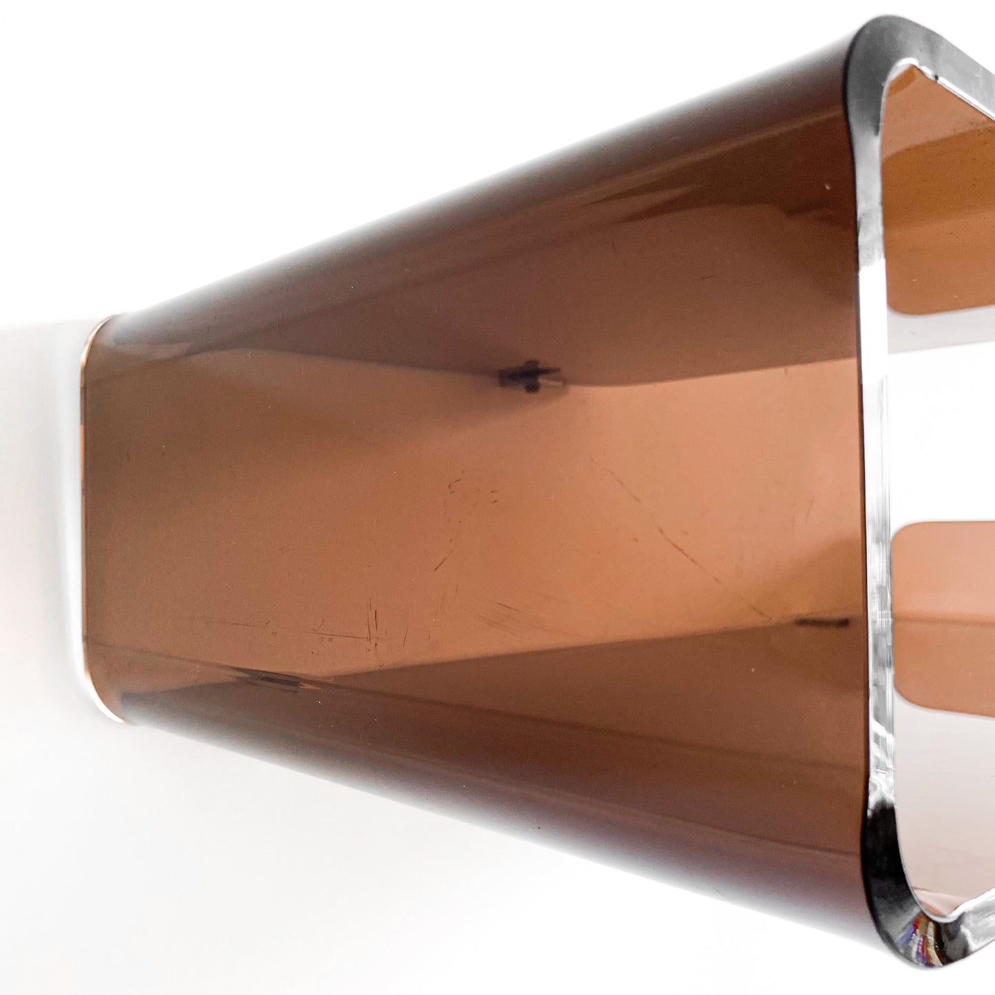 Étagère plexiglas fumé Roche Bobois