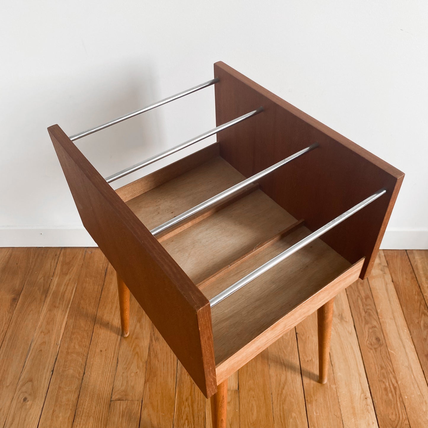 porte vinyles scandinave