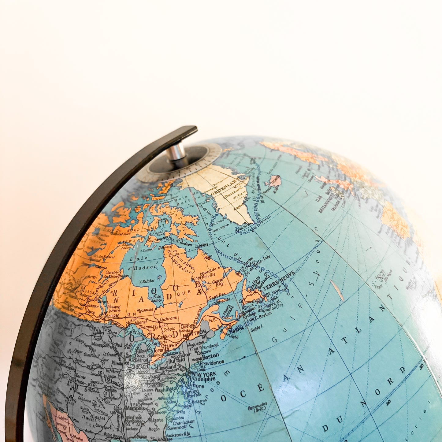 Globe Carte Taride 1971