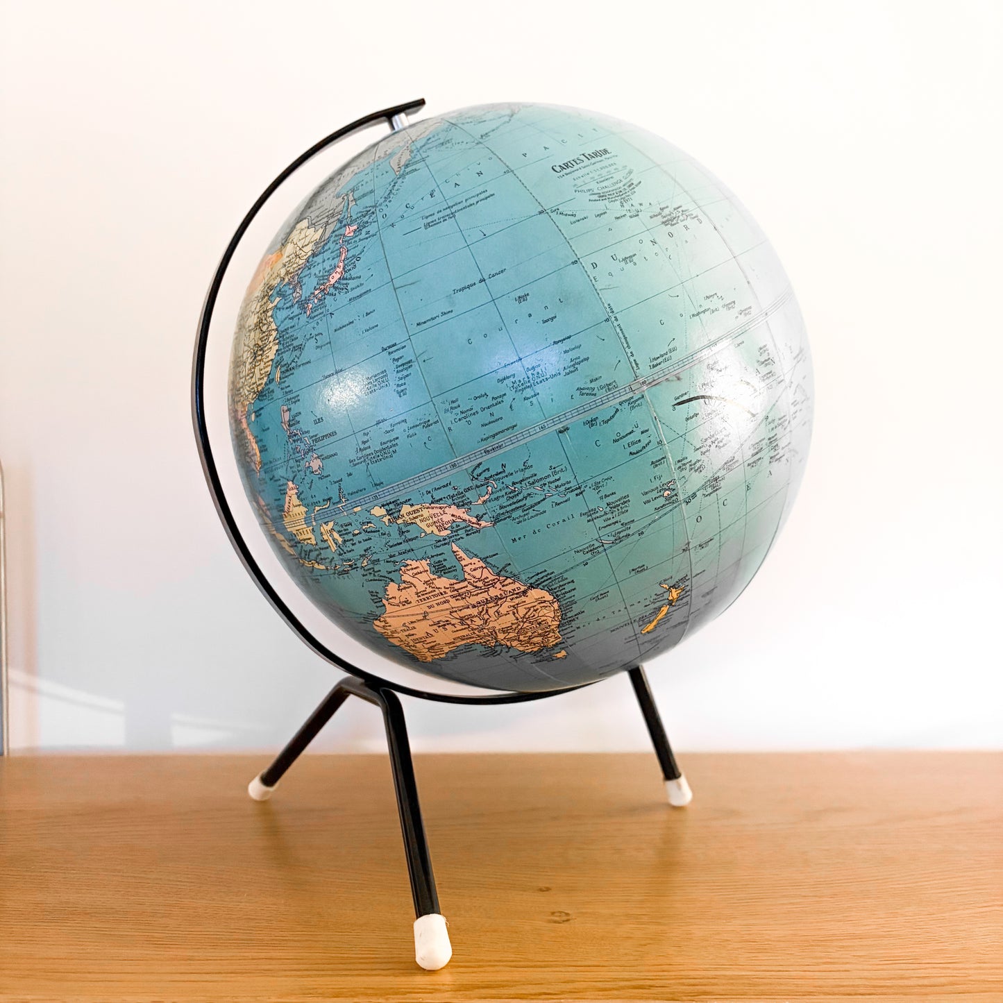 Globe Carte Taride 1971