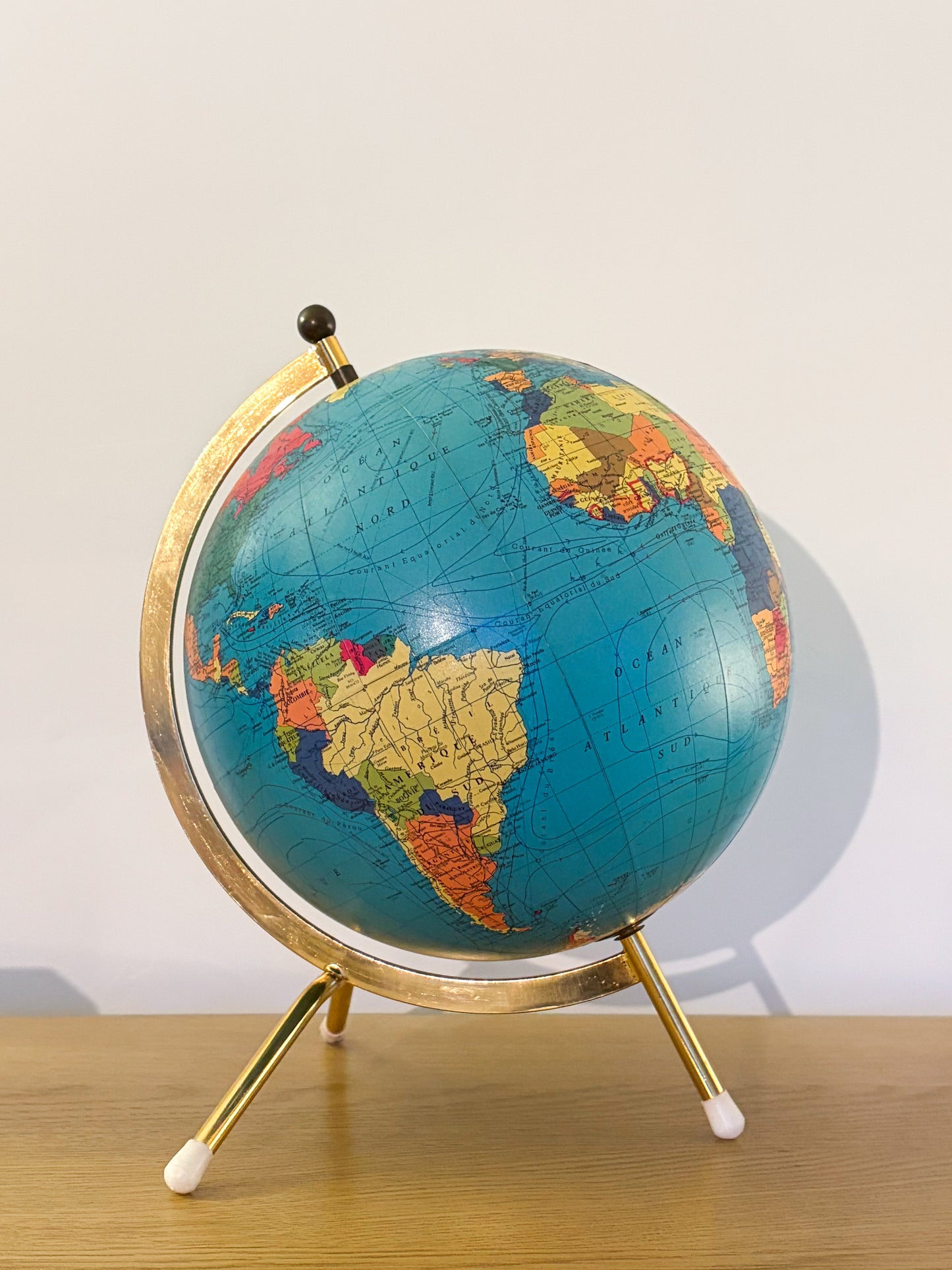 Globe Carte Taride 1965