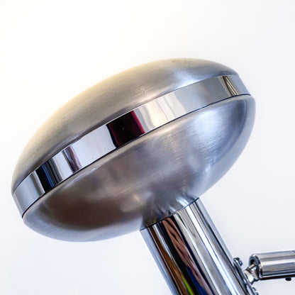lampe vintage chromée