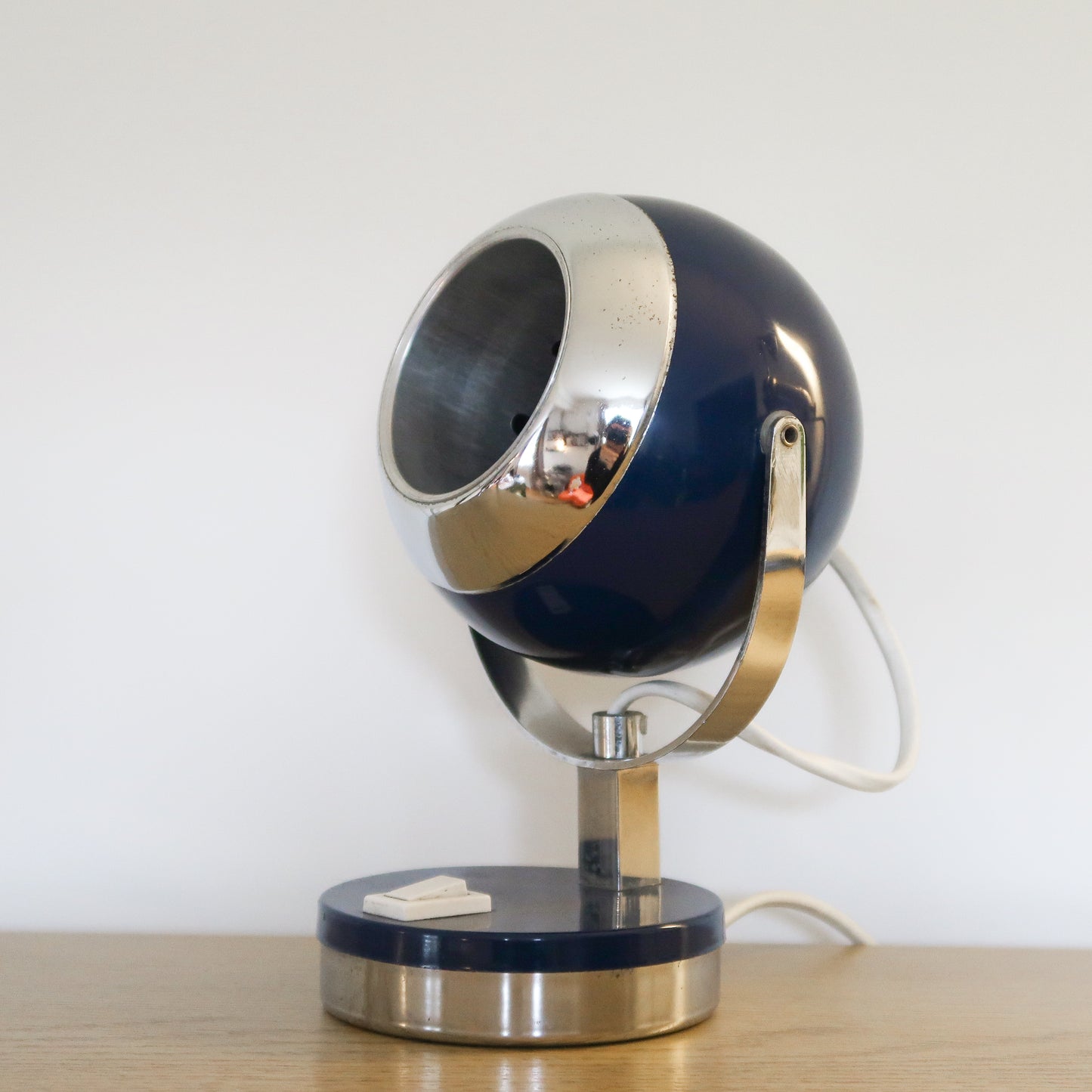 Lampe Eyeball Vintage Bleu Marine