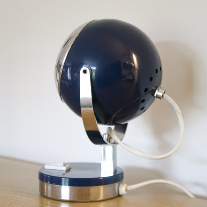 Lampe Eyeball Vintage Bleu Marine