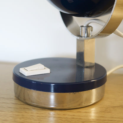 Lampe Eyeball Vintage Bleu Marine