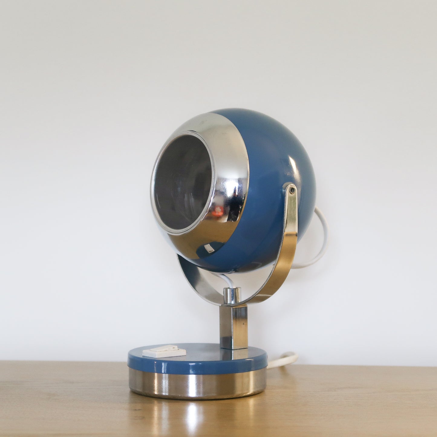 Lampe Eyeball Vintage Bleu