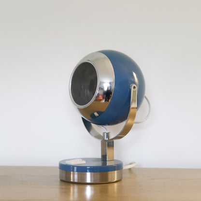 Lampe Eyeball Vintage Bleu