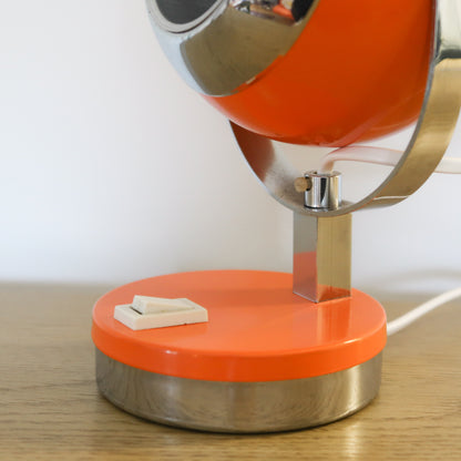 Lampe Eyeball Vintage Orange
